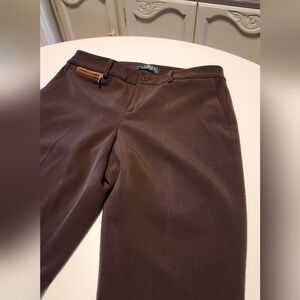 Chocolate Brown Wool Trousers
